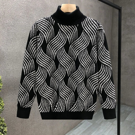 Turtleneck Long Sleeve Pullover