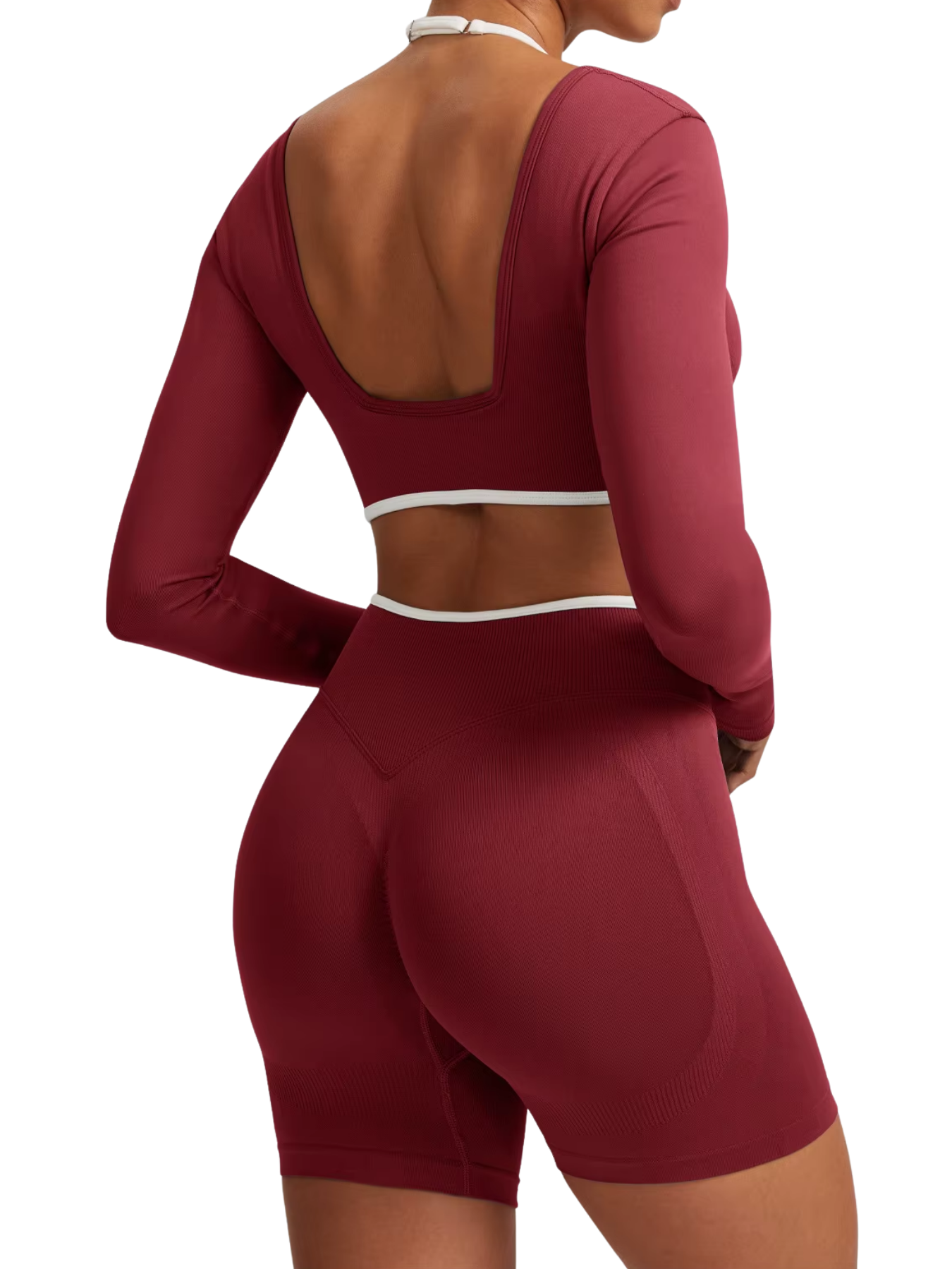 Mahina U-Shape Long-Sleeve Bra Top