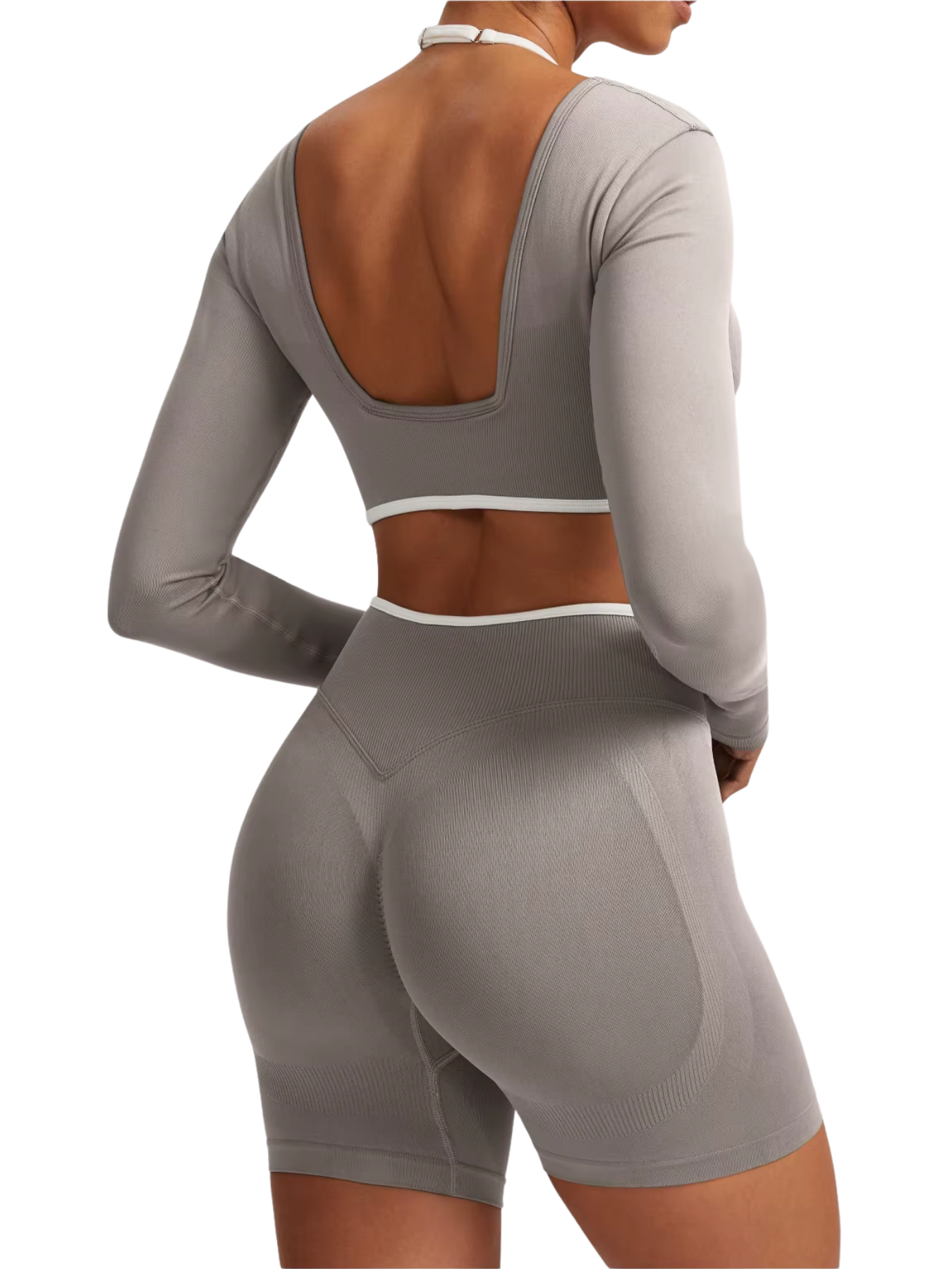 Mahina U-Shape Long-Sleeve Bra Top