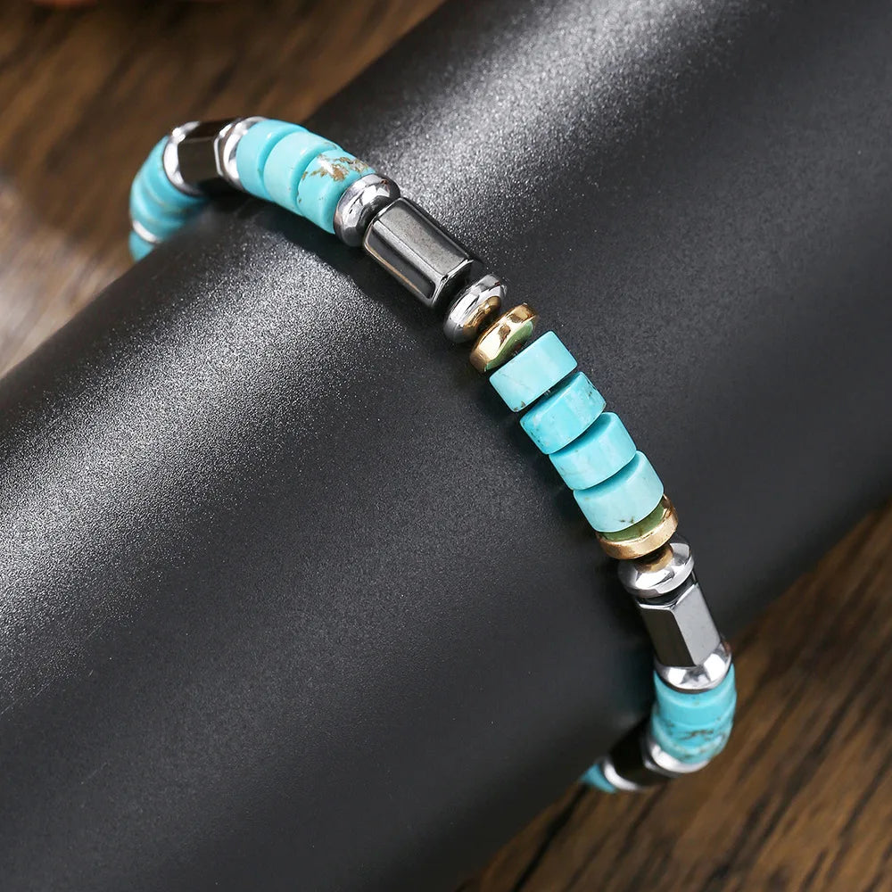 Natural Blue Stone Bracelet