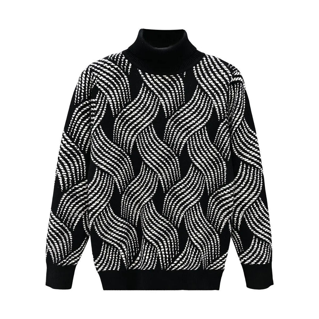 Turtleneck Long Sleeve Pullover