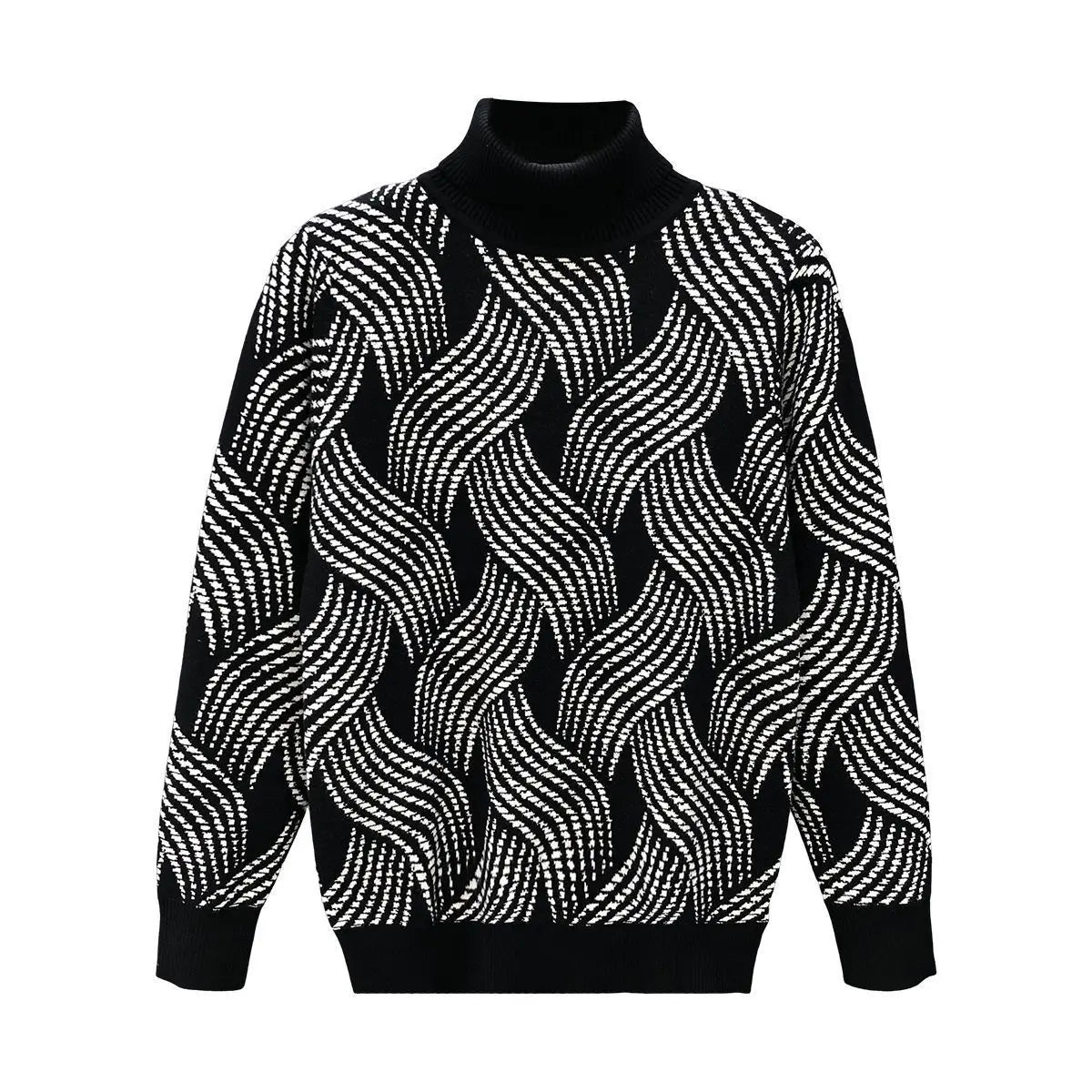 Turtleneck Long Sleeve Pullover