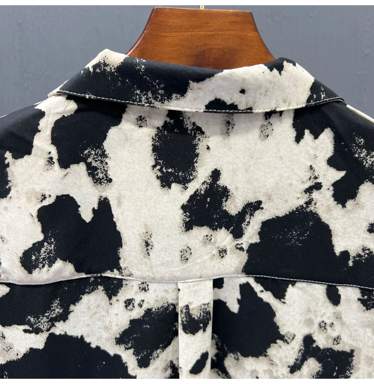 Cow Leather Ink Short Sleeve Polo