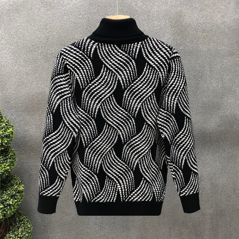 Turtleneck Long Sleeve Pullover